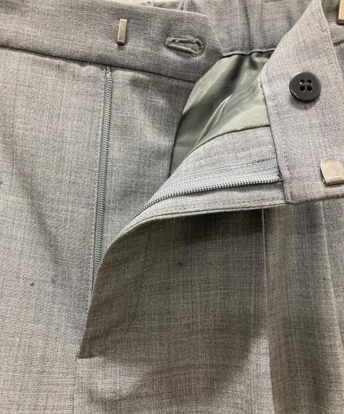 CITYSHOP（シティショップ）CITYSHOP (シティショップ) エステルウールトラウザーパンツ グレー サイズ:Mの古着・服飾アイテム