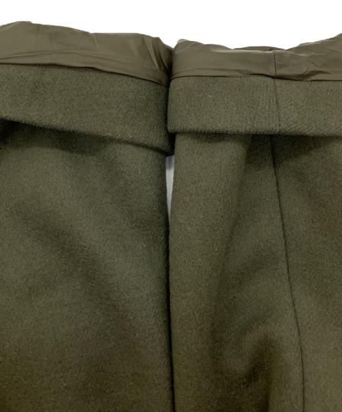 SPORT MAX（スポーツマックス）SPORT MAX (スポーツマックス) 異素材ドッキングダウンコート オリーブ サイズ:40の古着・服飾アイテム