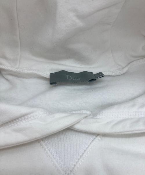 Christian Dior（クリスチャン ディオール）Christian Dior (クリスチャン ディオール) セーター ボーイ Baby Dior プルオーバーパーカー ホワイト サイズ:SIZE 12+の古着・服飾アイテム