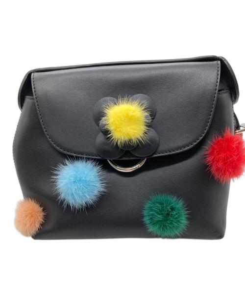 FENDI（フェンディ）FENDI (フェンディ) ミニショルダーバッグ ブラックの古着・服飾アイテム