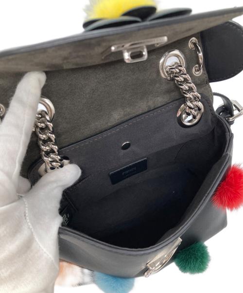 FENDI（フェンディ）FENDI (フェンディ) ミニショルダーバッグ ブラックの古着・服飾アイテム