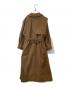 Eaphi (エフィ) gunpatch waist mark long coat（ガンパッチウエストマークロングコート）90005-1200 ブラウン サイズ:SHORT：10000円