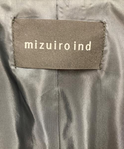 mizuiro-ind（ミズイロインド）mizuiro-ind (ミズイロインド) ワイドテーラードコート チャコールグレー サイズ:表記無しの古着・服飾アイテム