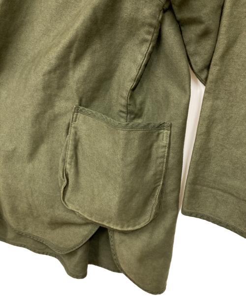 Porter Classic（ポータークラシック）Porter Classic (ポータークラシック) モールスキンシャツジャケット カーキ サイズ:3の古着・服飾アイテム
