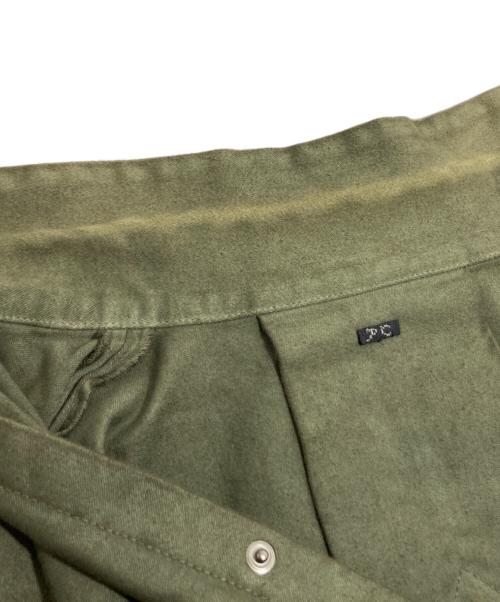 Porter Classic（ポータークラシック）Porter Classic (ポータークラシック) モールスキンシャツジャケット カーキ サイズ:3の古着・服飾アイテム