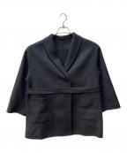 SLOBE IENAスローブ イエナ）の古着「SUPER140 ダブルフェイスベルテッドコート」｜グレー