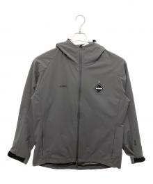 F.C.R.B.（エフシーレアルブリストル）の古着「BIG LOGO WARM UP JACKET」｜グレー