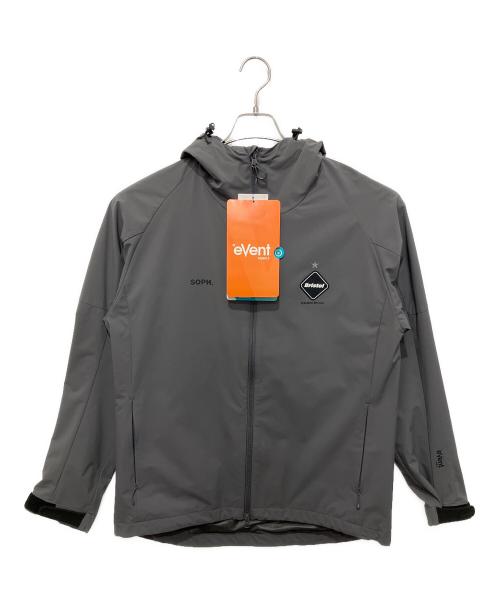 F.C.R.B.（エフシーレアルブリストル）F.C.R.B. (エフシーレアルブリストル) BIG LOGO WARM UP JACKET グレー サイズ:M 未使用品の古着・服飾アイテム