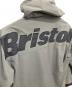 中古・古着 F.C.R.B. (エフシーレアルブリストル) BIG LOGO WARM UP JACKET グレー サイズ:M 未使用品：30000円