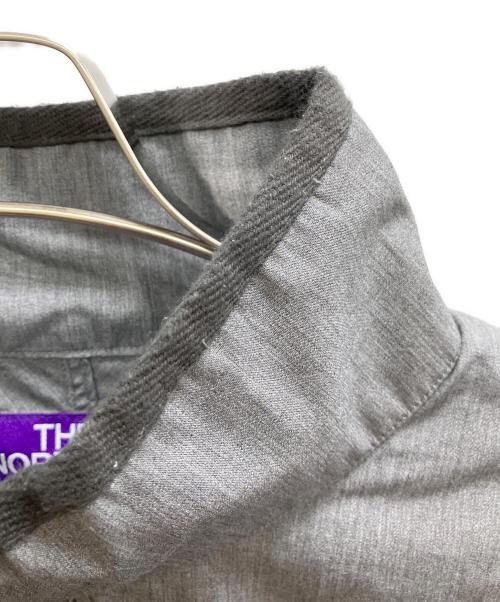 THE NORTHFACE PURPLELABEL（ザ・ノースフェイス パープルレーベル）THE NORTHFACE PURPLELABEL (ザ・ノースフェイス パープルレーベル) Garment Dye Field Pullover グレー サイズ:Mの古着・服飾アイテム