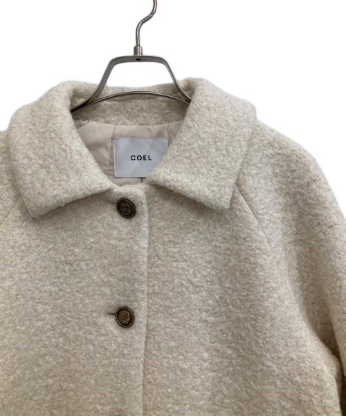 COEL（コエル）COEL (コエル) ラメツイードブルゾン アイボリー サイズ:38の古着・服飾アイテム