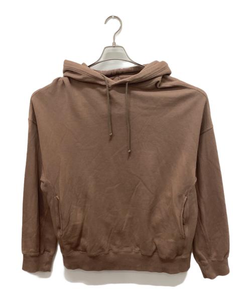 N.HOOLYWOOD（エヌ ハリウッド）N.HOOLYWOOD (エヌ ハリウッド) HOODED SWEATSHIRT ブラウン サイズ:40の古着・服飾アイテム