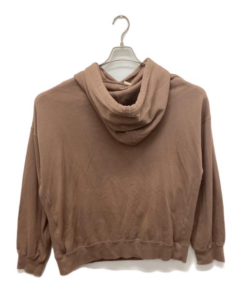 N.HOOLYWOOD（エヌ ハリウッド）N.HOOLYWOOD (エヌ ハリウッド) HOODED SWEATSHIRT ブラウン サイズ:40の古着・服飾アイテム
