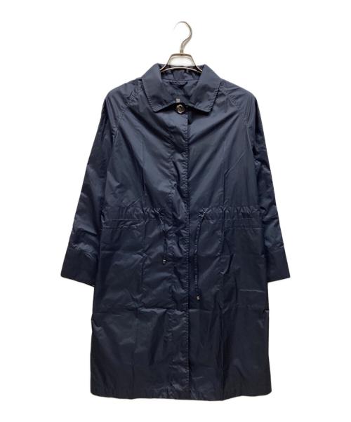 Aquascutum（アクアスキュータム）Aquascutum (アクアスキュータム) レインコート ネイビー サイズ:M～Lの古着・服飾アイテム