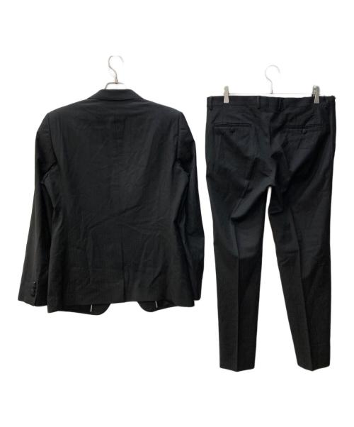 DOLCE & GABBANA（ドルチェ＆ガッバーナ）DOLCE & GABBANA (ドルチェ＆ガッバーナ) セットアップウール2Bスーツ ブラック サイズ:52の古着・服飾アイテム