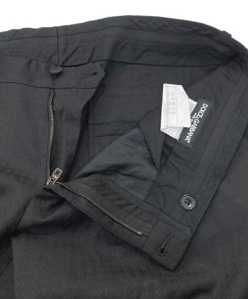 DOLCE & GABBANA（ドルチェ＆ガッバーナ）DOLCE & GABBANA (ドルチェ＆ガッバーナ) セットアップウール2Bスーツ ブラック サイズ:52の古着・服飾アイテム
