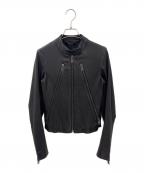MARTIN MARGIELAマルタン・マルジェラ）の古着「八の字ライダースジャケット」｜ブラック