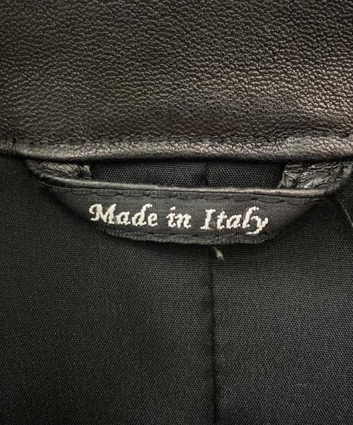 MARTIN MARGIELA（マルタン・マルジェラ）MARTIN MARGIELA (マルタン・マルジェラ) 八の字ライダースジャケット ブラック サイズ:36の古着・服飾アイテム