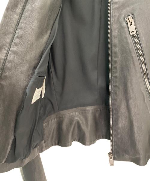 MARTIN MARGIELA（マルタン・マルジェラ）MARTIN MARGIELA (マルタン・マルジェラ) 八の字ライダースジャケット ブラック サイズ:36の古着・服飾アイテム