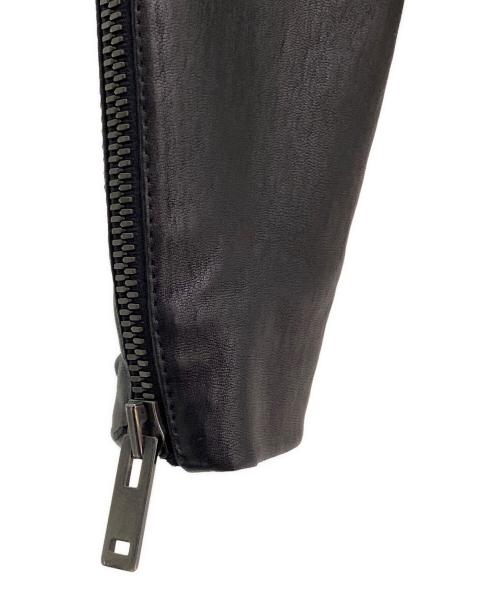 MARTIN MARGIELA（マルタン・マルジェラ）MARTIN MARGIELA (マルタン・マルジェラ) 八の字ライダースジャケット ブラック サイズ:36の古着・服飾アイテム