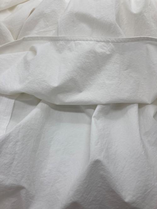 nagonstans（ナゴンスタンス）nagonstans (ナゴンスタンス) Washedタイプライター バルーンスカート ホワイト サイズ:38の古着・服飾アイテム