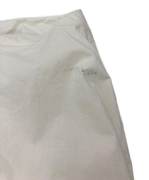 nagonstans（ナゴンスタンス）nagonstans (ナゴンスタンス) Washedタイプライター バルーンスカート ホワイト サイズ:38の古着・服飾アイテム