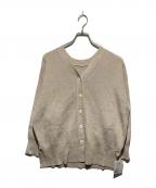 RIVE DROITEリヴドロワ）の古着「ラメモール2WAYカーデ」｜ベージュ