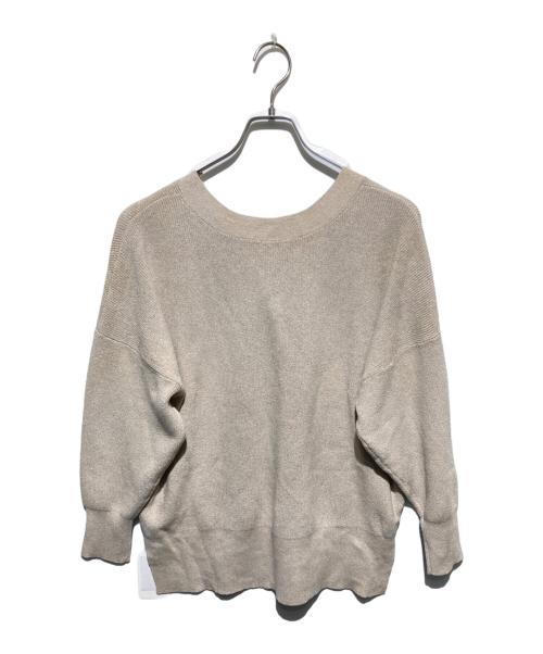 RIVE DROITE（リヴドロワ）RIVE DROITE (リヴドロワ) ラメモール2WAYカーデ ベージュ サイズ:FREE 未使用品の古着・服飾アイテム