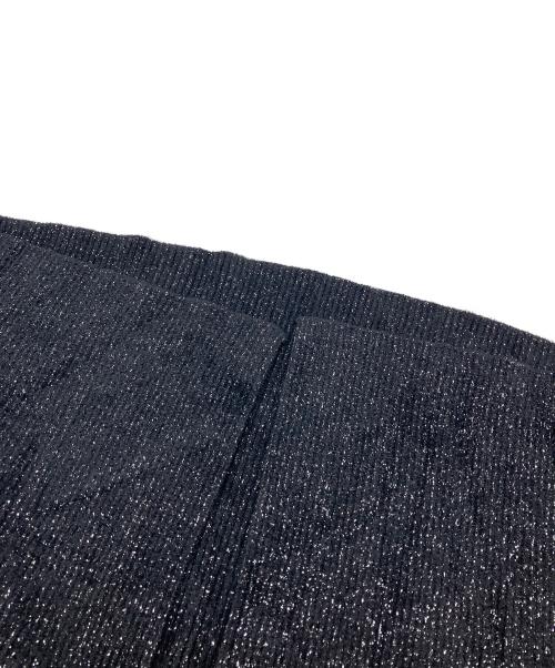 RIVE DROITE（リヴドロワ）RIVE DROITE (リヴドロワ) ラメモールニットタイトスカート ブラック サイズ:SIZE 38の古着・服飾アイテム