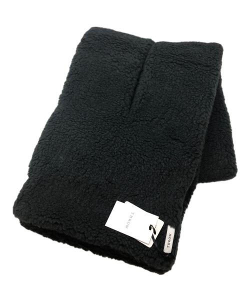 THROW（スロー）THROW (スロー) Boa Shawl ブラックの古着・服飾アイテム