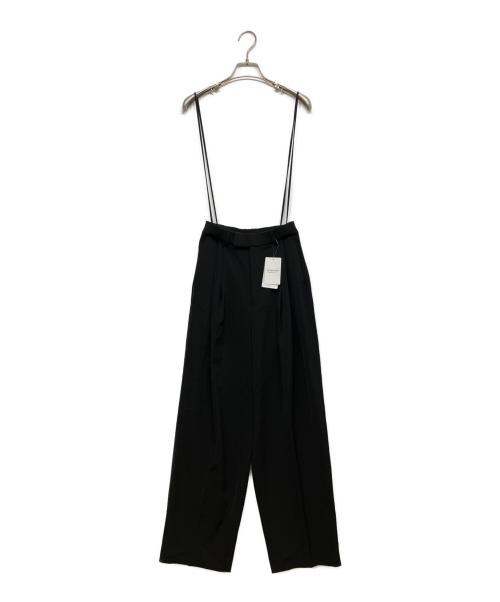 IENA（イエナ）IENA (イエナ) サスペンダーツイルパンツ ブラック サイズ:34の古着・服飾アイテム