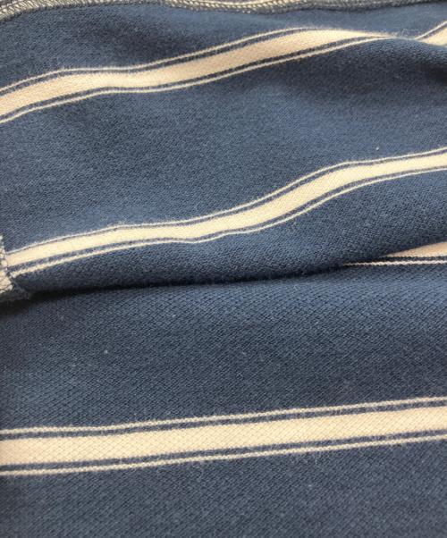 MALION VINTAGE（マリオンヴィンテージ）MALION vintage (マリオンヴィンテージ) パッチワークバックレストップ ボーダーカットソー ネイビー サイズ:Freeの古着・服飾アイテム