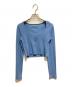 marine serre（マリーンセル）の古着「MOON LOGO JERSEY LS ROUNDNECK」｜ブルー