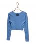 marine serre (マリーンセル) MOON LOGO JERSEY LS ROUNDNECK ブルー サイズ:Ｓ：15000円