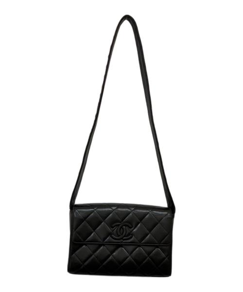 CHANEL（シャネル）CHANEL (シャネル) ショルダーバッグ ブラックの古着・服飾アイテム