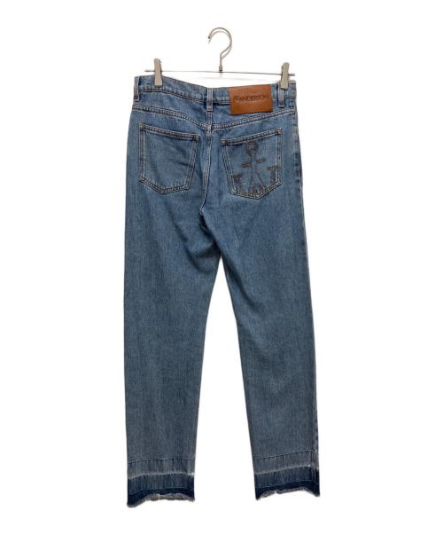 J.W.ANDERSON（ジェイダブリューアンダーソン）J.W.ANDERSON (ジェイダブリューアンダーソン) TURN UP SLIM JEANS インディゴ サイズ:34の古着・服飾アイテム