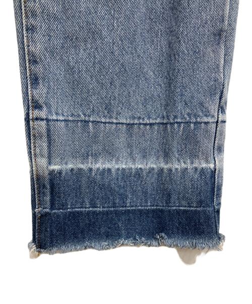 J.W.ANDERSON（ジェイダブリューアンダーソン）J.W.ANDERSON (ジェイダブリューアンダーソン) TURN UP SLIM JEANS インディゴ サイズ:34の古着・服飾アイテム