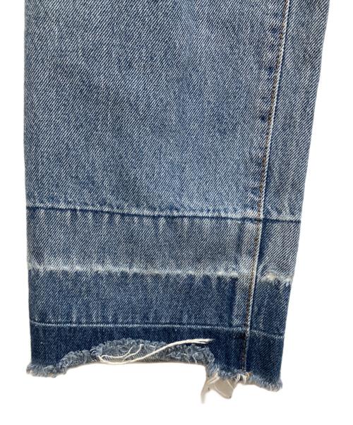 J.W.ANDERSON（ジェイダブリューアンダーソン）J.W.ANDERSON (ジェイダブリューアンダーソン) TURN UP SLIM JEANS インディゴ サイズ:34の古着・服飾アイテム