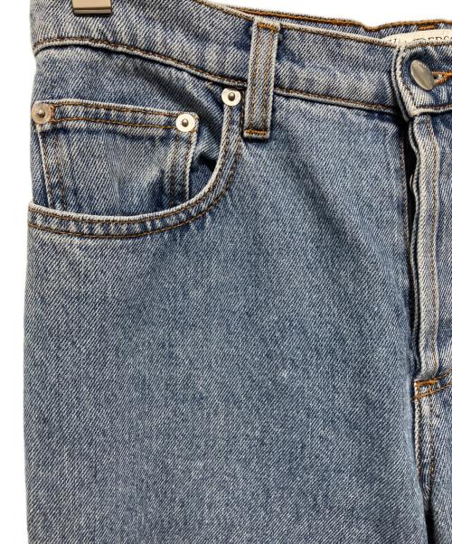 J.W.ANDERSON（ジェイダブリューアンダーソン）J.W.ANDERSON (ジェイダブリューアンダーソン) TURN UP SLIM JEANS インディゴ サイズ:34の古着・服飾アイテム