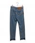 J.W.ANDERSON (ジェイダブリューアンダーソン) TURN UP SLIM JEANS インディゴ サイズ:34：10000円