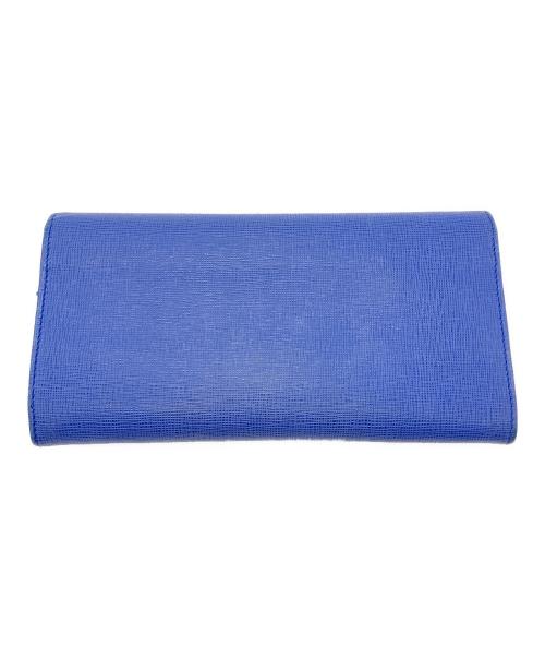FENDI（フェンディ）FENDI (フェンディ) SIMPLY WALLET ブルーの古着・服飾アイテム