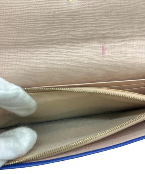 FENDI（フェンディ）FENDI (フェンディ) SIMPLY WALLET ブルーの古着・服飾アイテム