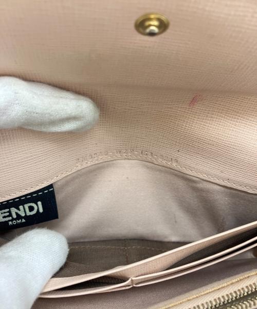 FENDI（フェンディ）FENDI (フェンディ) SIMPLY WALLET ブルーの古着・服飾アイテム