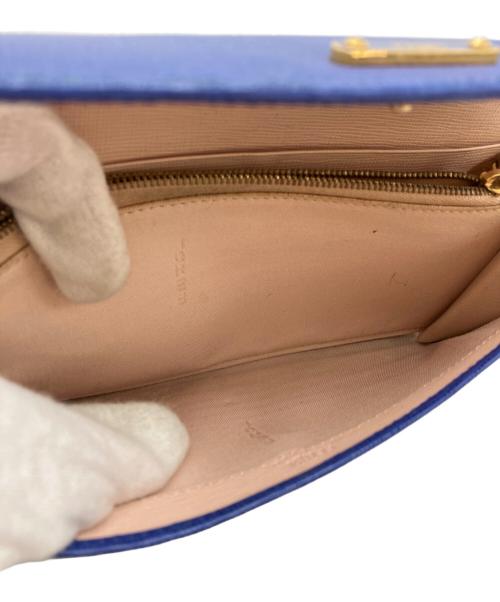 FENDI（フェンディ）FENDI (フェンディ) SIMPLY WALLET ブルーの古着・服飾アイテム