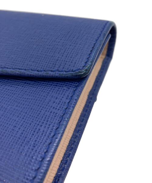 FENDI（フェンディ）FENDI (フェンディ) SIMPLY WALLET ブルーの古着・服飾アイテム