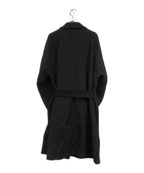 SOEJU（ソージュ）SOEJU (ソージュ) スーパー140メルトンバルマカーンコート ブラック サイズ:SIZE 3の古着・服飾アイテム