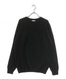 SUNSPEL（サンスペル）の古着「ラムズウールニット」｜ブラック