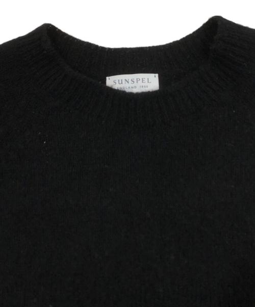 SUNSPEL（サンスペル）SUNSPEL (サンスペル) ラムズウールニット ブラック サイズ:SIZE Mの古着・服飾アイテム