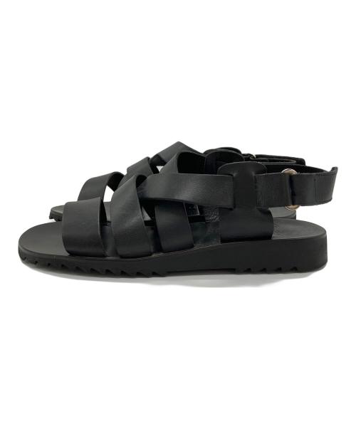 PARABOOT（パラブーツ）PARABOOT (パラブーツ) サンダル ブラック サイズ:39の古着・服飾アイテム