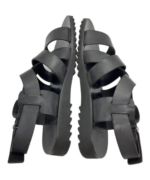 PARABOOT（パラブーツ）PARABOOT (パラブーツ) サンダル ブラック サイズ:39の古着・服飾アイテム